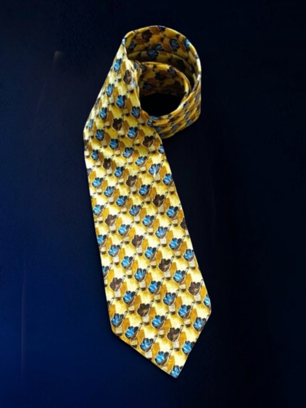 New! ERMENEGILDO ZEGNA SILK TIE